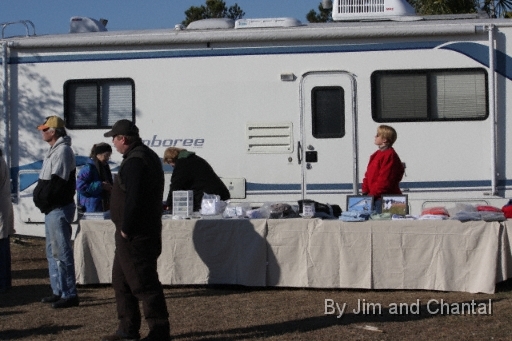  Volunteers display OM gear.