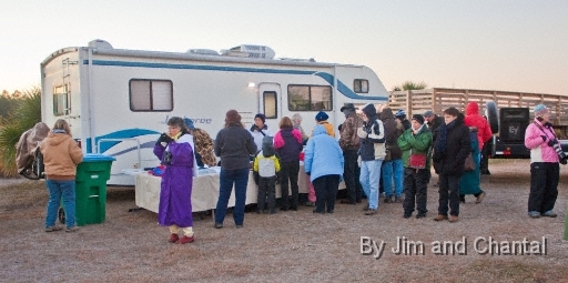  Operation Migration at St. Marks Wildlife Refuge, January 2010