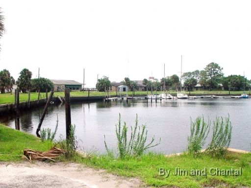  Shell Point Marina basin with a few boats remaining.