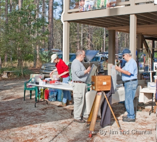  Operation Migration and the Photo Club setup at the 2012 Wildlife Heritage & Outdoors Festival   St. Marks National Wildlife Refuge