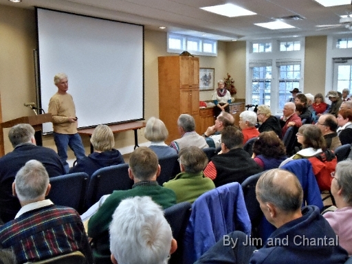  Brooke Pennypacker giving talk   Saint Marks National Wildlife Refuge